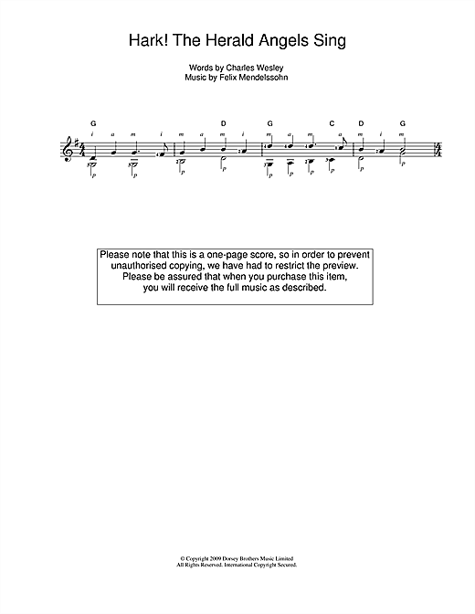 Preview Christmas Carol Hark! The Herald Angels Sing Christmas sheet music, notes and chords for Guitar, SKU: 100223 sheet music, piano notes, chords, guitar tabs, score, transpose, transcribe, how to play, guide, download, learn, tutorial, progression, song, artist, awards, billboard, mtv, vh1, tour, single, album, release