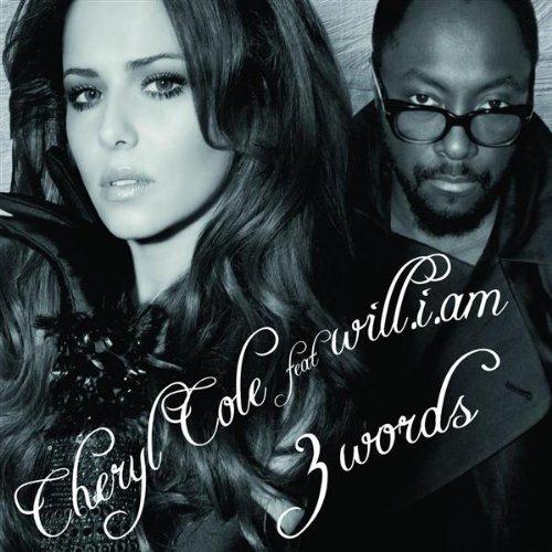 will.i.am will.i.am, 3 Words (feat. Cheryl), Piano, Vocal & Guitar