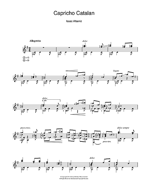 Preview Isaac Albeniz Capricho Catalan Classical sheet music, notes and chords for Guitar, SKU: 111415 sheet music, piano notes, chords, guitar tabs, score, transpose, transcribe, how to play, guide, download, learn, tutorial, progression, song, artist, awards, billboard, mtv, vh1, tour, single, album, release