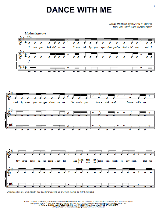 Learn to play 112 Dance With Me sheet music for Piano, Vocal & Guitar (Right-Hand Melody) in minutes. 112 Dance With Me sheet music notes and chords. Download Printable PDF.