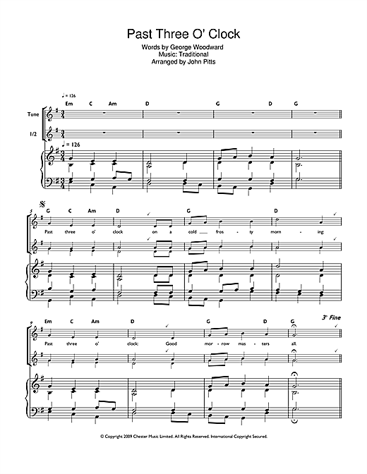 Xmas Carol Over and above A few OClock Sheet Songs Notes, Chords Down load Printable Soprano (Descant) Recorder - SKU: 112403 picture relating to Printable Christmas Sheet Music known as Xmas Carol Previous 3 OClock Sheet Audio Notes, Chords Obtain Printable Soprano (Descant) Recorder - SKU: 112403