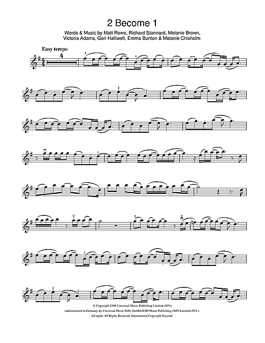 Preview The Spice Girls 2 Become 1 Pop sheet music, notes and chords for Violin, SKU: 112843 sheet music, piano notes, chords, guitar tabs, score, transpose, transcribe, how to play, guide, download, learn, tutorial, progression, song, artist, awards, billboard, mtv, vh1, tour, single, album, release