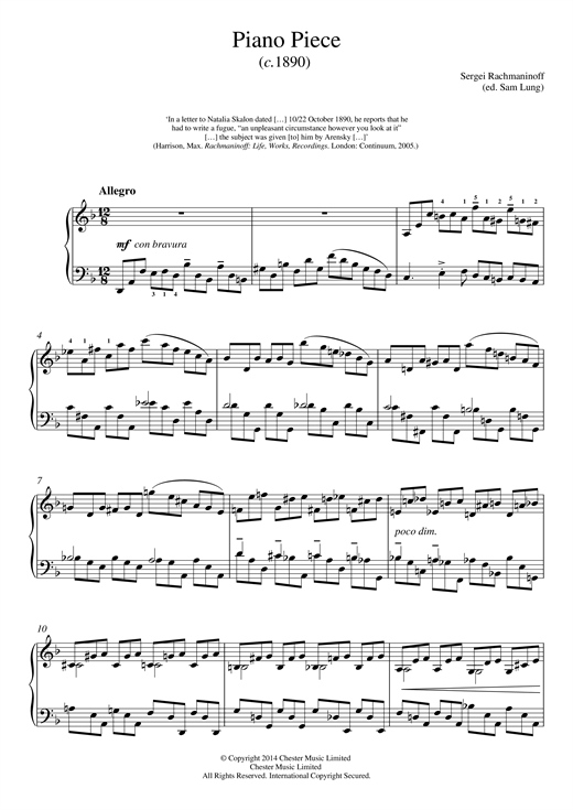 Preview Sergei Rachmaninoff Piano Piece in D minor Classical sheet music, notes and chords for Piano, SKU: 117650 sheet music, piano notes, chords, guitar tabs, score, transpose, transcribe, how to play, guide, download, learn, tutorial, progression, song, artist, awards, billboard, mtv, vh1, tour, single, album, release