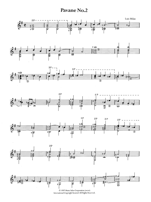 Preview Luis de Milan Pavane No. 2 Classical sheet music, notes and chords for Guitar, SKU: 122475 sheet music, piano notes, chords, guitar tabs, score, transpose, transcribe, how to play, guide, download, learn, tutorial, progression, song, artist, awards, billboard, mtv, vh1, tour, single, album, release