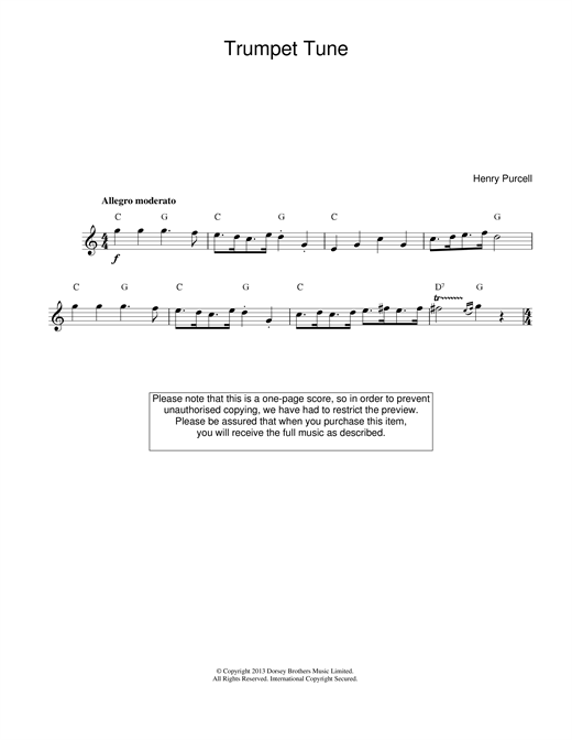Preview Henry Purcell Trumpet Tune Classical sheet music, notes and chords for Melody Line & Chords, SKU: 14002 sheet music, piano notes, chords, guitar tabs, score, transpose, transcribe, how to play, guide, download, learn, tutorial, progression, song, artist, awards, billboard, mtv, vh1, tour, single, album, release