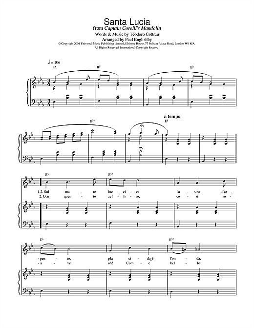Preview Traditional Santa Lucia Folk sheet music, notes and chords for Melody Line & Chords, SKU: 14155 sheet music, piano notes, chords, guitar tabs, score, transpose, transcribe, how to play, guide, download, learn, tutorial, progression, song, artist, awards, billboard, mtv, vh1, tour, single, album, release