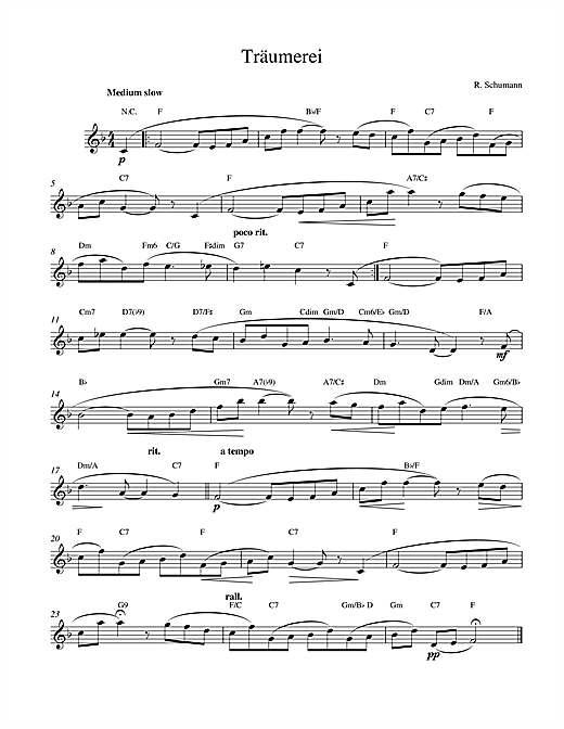 Preview Robert Schumann Traumerei Op.15 No.7 Classical sheet music, notes and chords for Melody Line & Chords, SKU: 14202 sheet music, piano notes, chords, guitar tabs, score, transpose, transcribe, how to play, guide, download, learn, tutorial, progression, song, artist, awards, billboard, mtv, vh1, tour, single, album, release