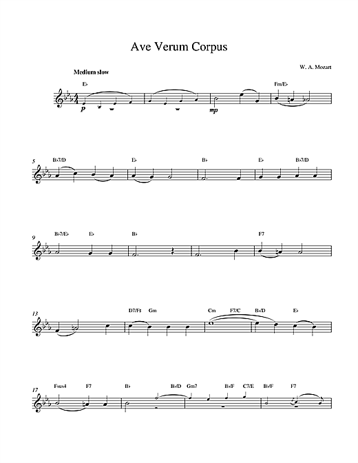 Preview Wolfgang Amadeus Mozart Avernum Classical sheet music, notes and chords for Melody Line & Chords, SKU: 14526 sheet music, piano notes, chords, guitar tabs, score, transpose, transcribe, how to play, guide, download, learn, tutorial, progression, song, artist, awards, billboard, mtv, vh1, tour, single, album, release