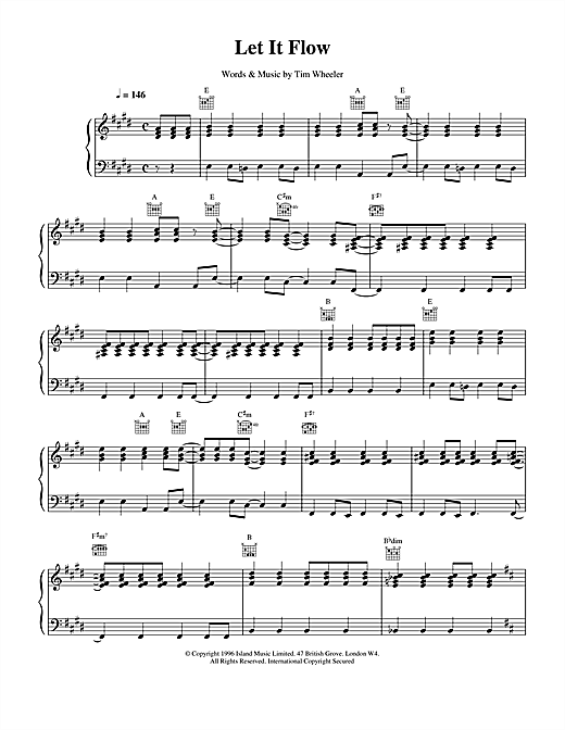 Preview Toni Braxton Let It Flow R & B sheet music, notes and chords for Piano, Vocal & Guitar (Right-Hand Melody), SKU: 14867 sheet music, piano notes, chords, guitar tabs, score, transpose, transcribe, how to play, guide, download, learn, tutorial, progression, song, artist, awards, billboard, mtv, vh1, tour, single, album, release