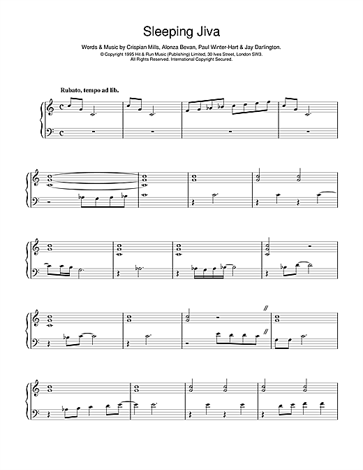 Preview Kula Shaker Sleeping Jiva Rock sheet music, notes and chords for Piano, Vocal & Guitar (Right-Hand Melody), SKU: 14959 sheet music, piano notes, chords, guitar tabs, score, transpose, transcribe, how to play, guide, download, learn, tutorial, progression, song, artist, awards, billboard, mtv, vh1, tour, single, album, release