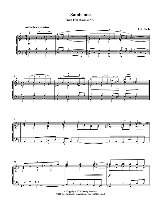 Preview Johann Sebastian Bach Sarabande From Cello Suite in E Flat Classical sheet music, notes and chords for Piano, SKU: 15371 sheet music, piano notes, chords, guitar tabs, score, transpose, transcribe, how to play, guide, download, learn, tutorial, progression, song, artist, awards, billboard, mtv, vh1, tour, single, album, release