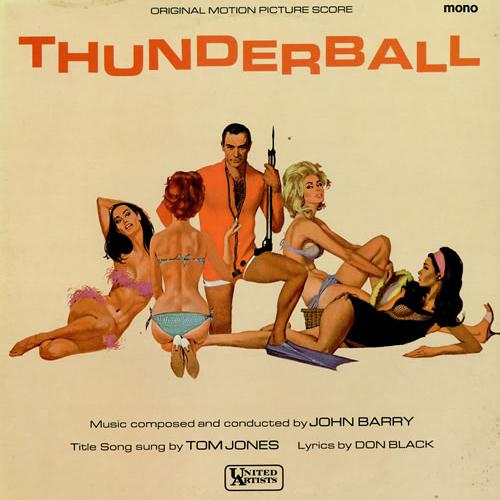 Tom Jones Tom Jones, Thunderball (theme from the James Bond film), Piano, Vocal & Guitar (Right-Hand Melody)