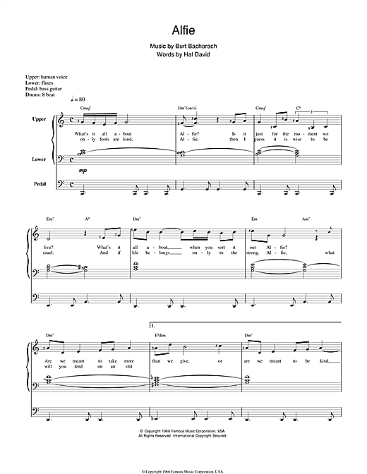 Preview Cilla Black Alfie Pop sheet music, notes and chords for Piano, SKU: 15875 sheet music, piano notes, chords, guitar tabs, score, transpose, transcribe, how to play, guide, download, learn, tutorial, progression, song, artist, awards, billboard, mtv, vh1, tour, single, album, release