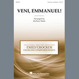 Download or print 15th Century French Melody Veni, Emmanuel! (arr. Zachary Steele) Sheet Music Printable PDF 5-page score for Holiday / arranged 2-Part Choir SKU: 1133178.
