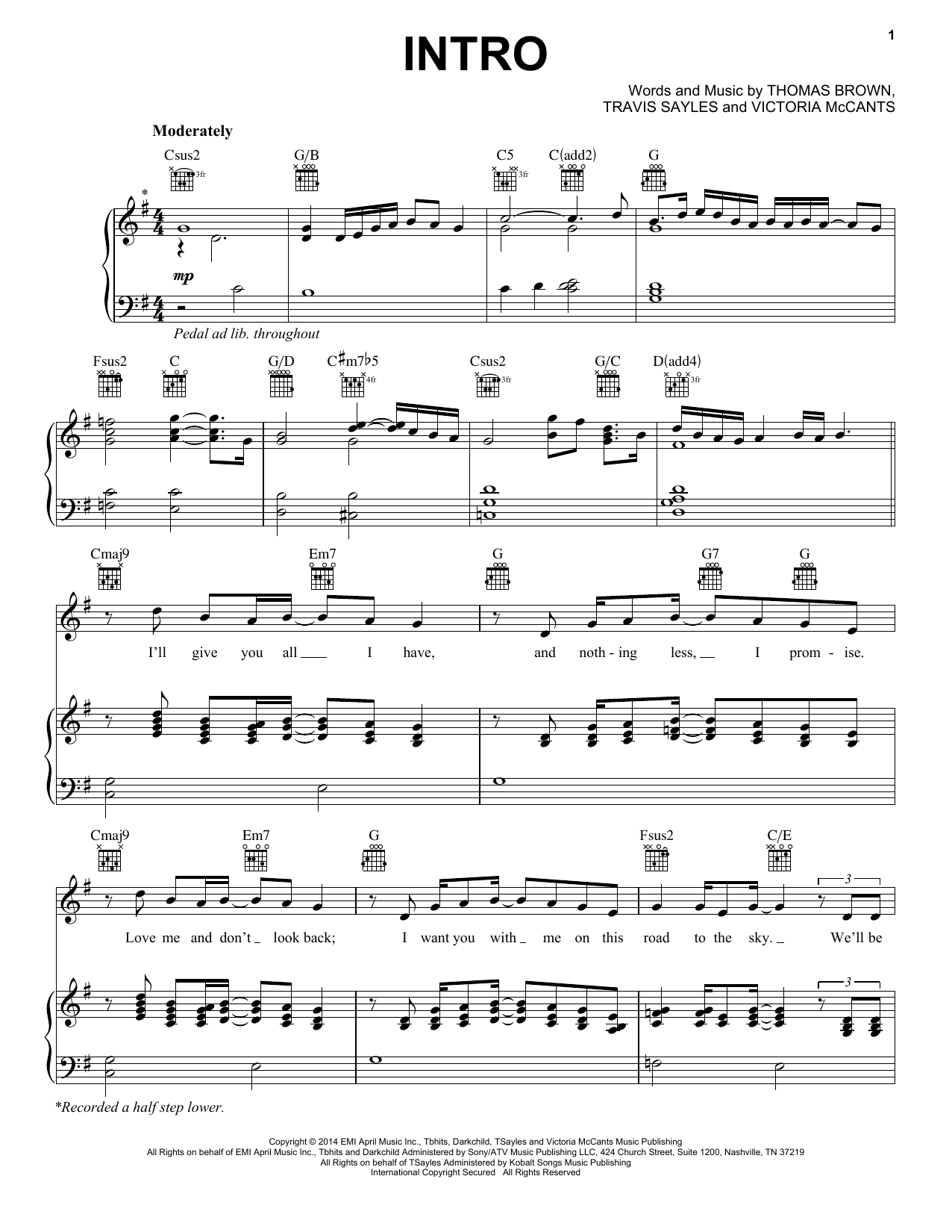 Preview Ariana Grande Intro Pop sheet music, notes and chords for Piano, Vocal & Guitar (Right-Hand Melody), SKU: 160991 sheet music, piano notes, chords, guitar tabs, score, transpose, transcribe, how to play, guide, download, learn, tutorial, progression, song, artist, awards, billboard, mtv, vh1, tour, single, album, release