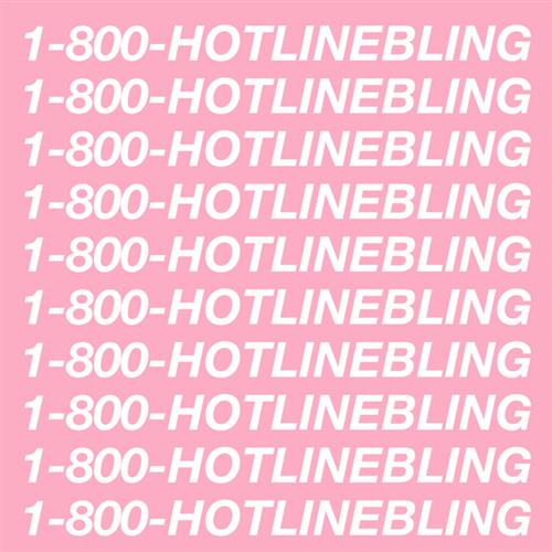 Drake Drake, Hotline Bling, Piano, Vocal & Guitar (Right-Hand Melody)