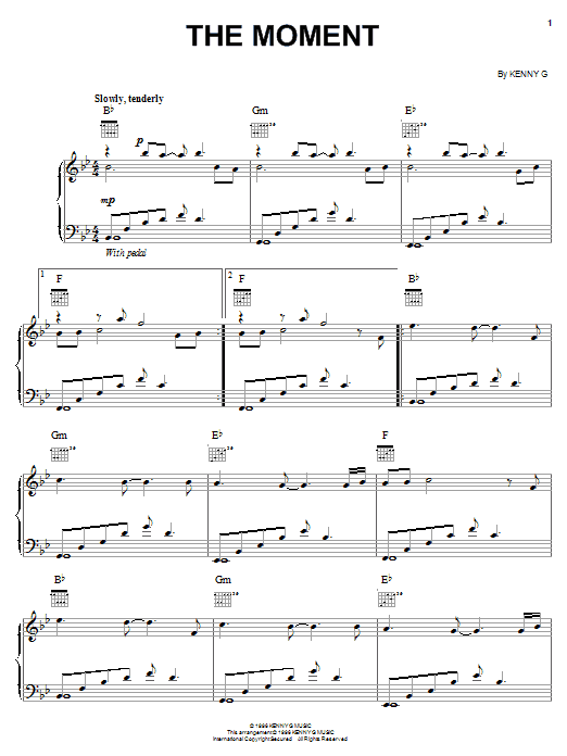Preview Kenny G The Moment Pop sheet music, notes and chords for Piano, SKU: 16309 sheet music, piano notes, chords, guitar tabs, score, transpose, transcribe, how to play, guide, download, learn, tutorial, progression, song, artist, awards, billboard, mtv, vh1, tour, single, album, release
