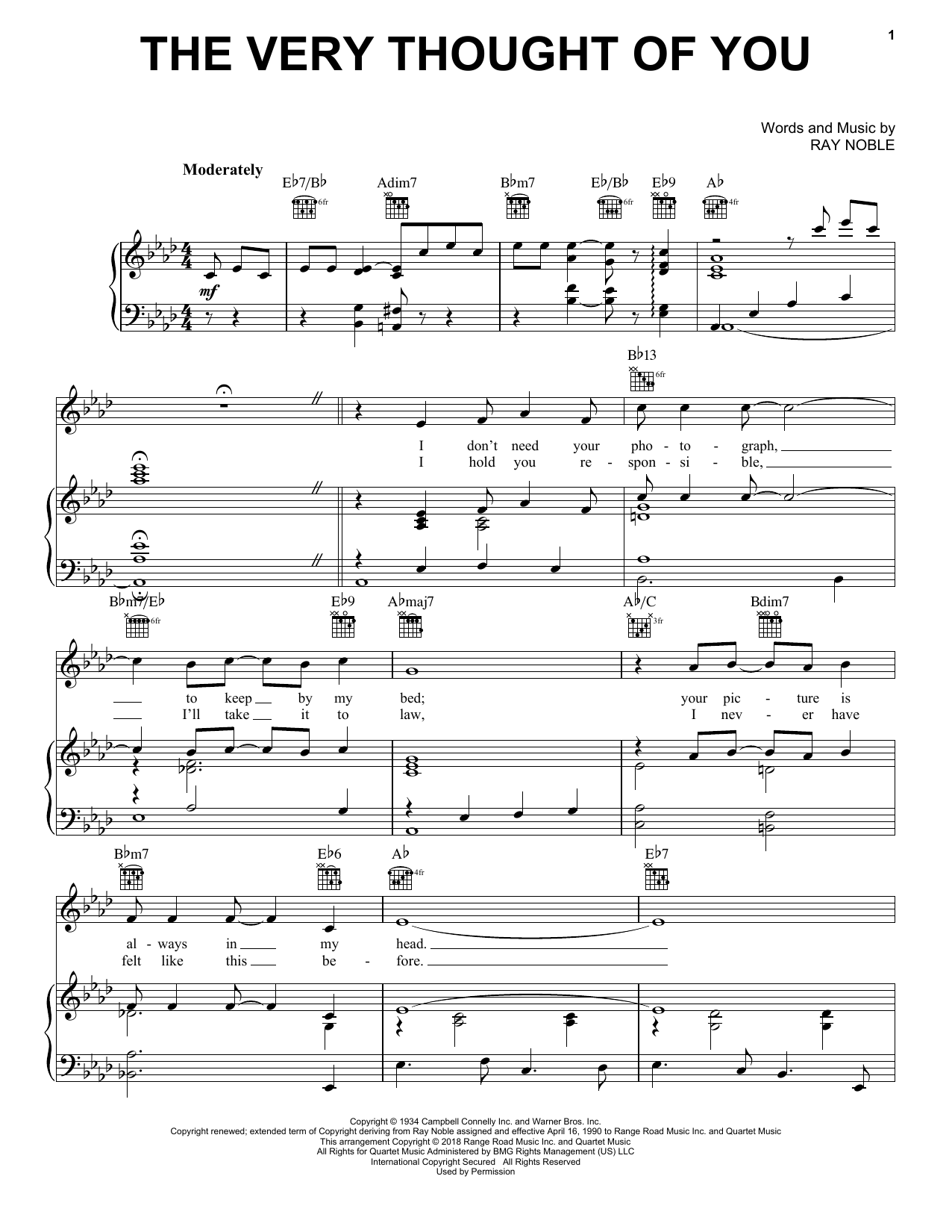 Preview Frank Sinatra The Very Thought Of You Pop sheet music, notes and chords for Piano, Vocal & Guitar (Right-Hand Melody), SKU: 16453 sheet music, piano notes, chords, guitar tabs, score, transpose, transcribe, how to play, guide, download, learn, tutorial, progression, song, artist, awards, billboard, mtv, vh1, tour, single, album, release