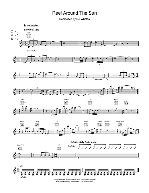 Preview Bill Whelan Reel Around The Sun (from Riverdance) Musicals sheet music, notes and chords for Piano, SKU: 17294 sheet music, piano notes, chords, guitar tabs, score, transpose, transcribe, how to play, guide, download, learn, tutorial, progression, song, artist, awards, billboard, mtv, vh1, tour, single, album, release