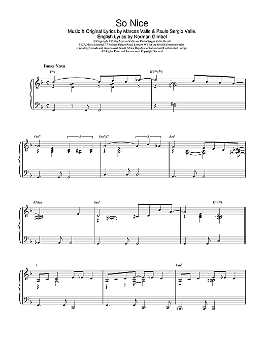 Preview Johnny Mercer So Nice Jazz sheet music, notes and chords for Piano, SKU: 17457 sheet music, piano notes, chords, guitar tabs, score, transpose, transcribe, how to play, guide, download, learn, tutorial, progression, song, artist, awards, billboard, mtv, vh1, tour, single, album, release
