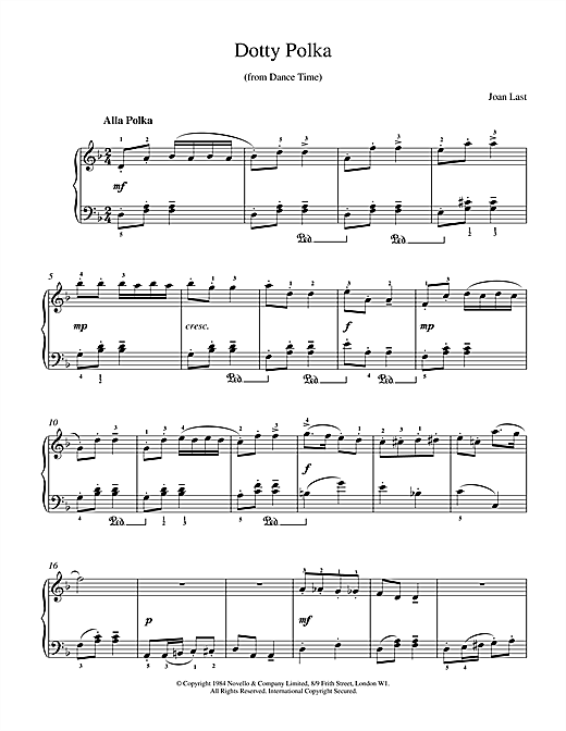 Preview Last Dotty Polka Post-1900 sheet music, notes and chords for Piano, SKU: 17899 sheet music, piano notes, chords, guitar tabs, score, transpose, transcribe, how to play, guide, download, learn, tutorial, progression, song, artist, awards, billboard, mtv, vh1, tour, single, album, release