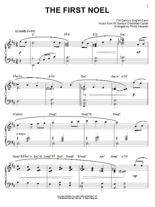 Noël Jazz (Facile) Sheet music for Piano (Solo) Easy