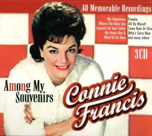 Connie Francis Connie Francis, Among My Souvenirs, Piano, Vocal & Guitar (Right-Hand Melody)