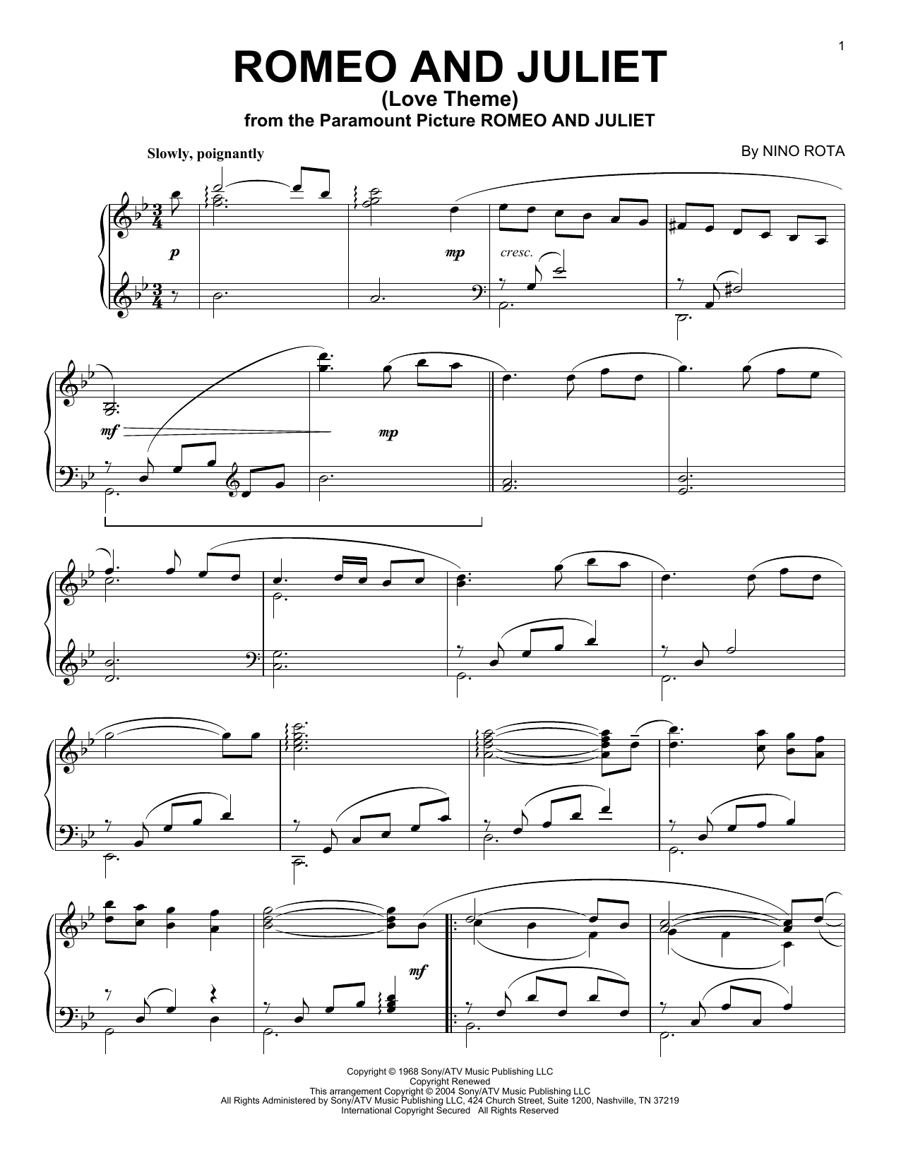 Preview Nino Rota Romeo And Juliet (Love Theme) Film and TV sheet music, notes and chords for Piano, SKU: 18366 sheet music, piano notes, chords, guitar tabs, score, transpose, transcribe, how to play, guide, download, learn, tutorial, progression, song, artist, awards, billboard, mtv, vh1, tour, single, album, release