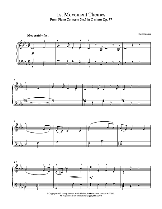 Preview Ludwig van Beethoven Symphony No.6 In F Major (Pastoral), 1st Movement Themes Classical sheet music, notes and chords for Piano, SKU: 18407 sheet music, piano notes, chords, guitar tabs, score, transpose, transcribe, how to play, guide, download, learn, tutorial, progression, song, artist, awards, billboard, mtv, vh1, tour, single, album, release