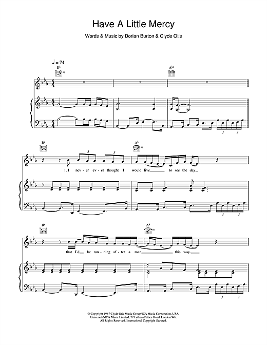Preview Ann Sexton Have A Little Mercy Soul sheet music, notes and chords for Piano, Vocal & Guitar, SKU: 18470 sheet music, piano notes, chords, guitar tabs, score, transpose, transcribe, how to play, guide, download, learn, tutorial, progression, song, artist, awards, billboard, mtv, vh1, tour, single, album, release