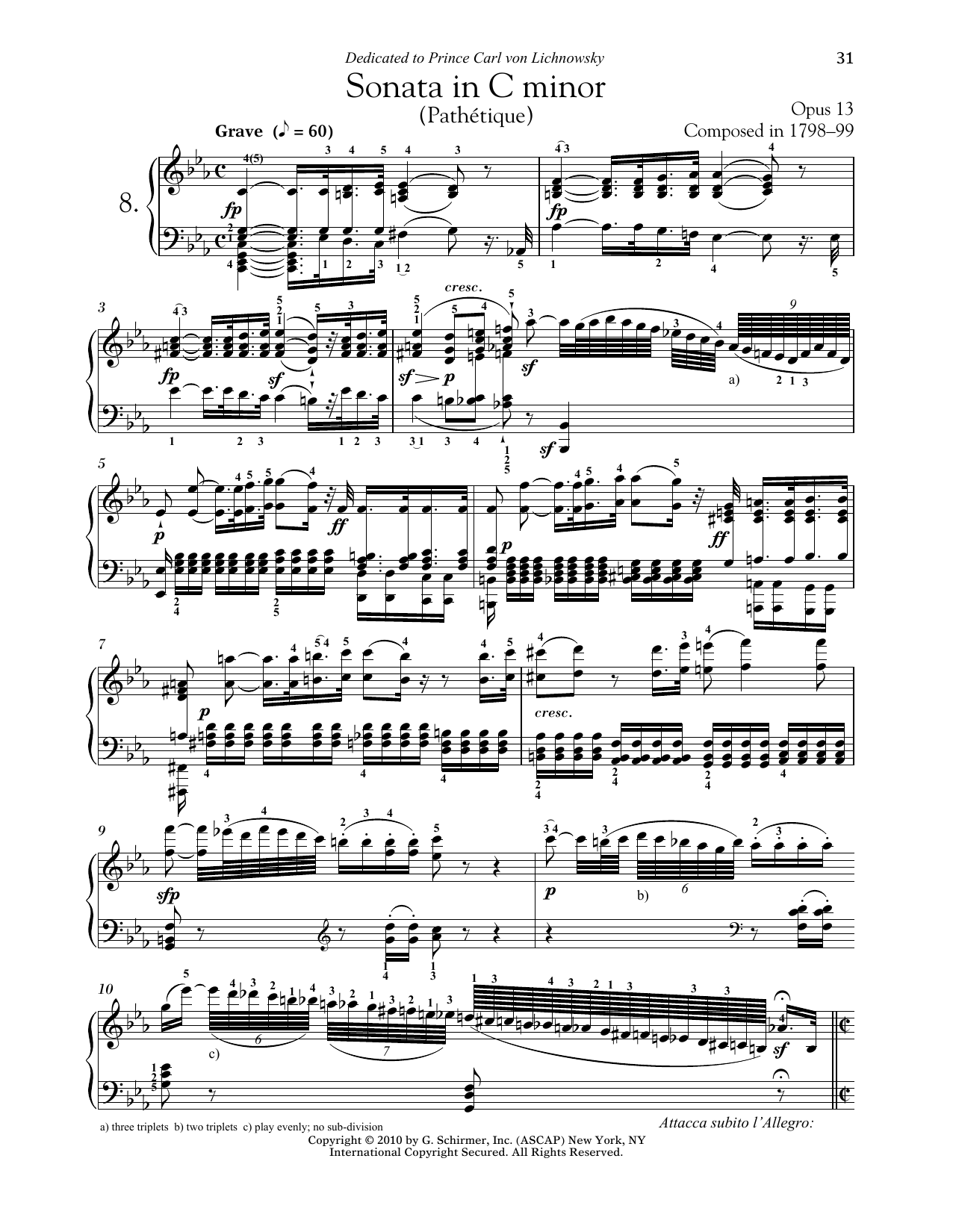Preview Ludwig van Beethoven Piano Sonata No. 8 In C Minor, Op. 13 sheet music, piano notes, chords, guitar tabs, score, transpose, transcribe, how to play, guide, download, learn, tutorial, progression, song, artist, awards, billboard, mtv, vh1, tour, single, album, release
