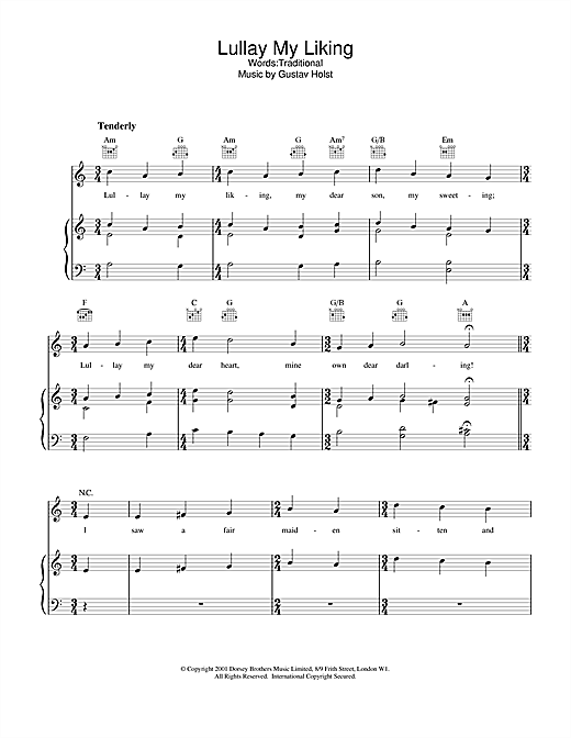 Preview Traditional Lullay My Liking Folk sheet music, notes and chords for Piano & Vocal, SKU: 18908 sheet music, piano notes, chords, guitar tabs, score, transpose, transcribe, how to play, guide, download, learn, tutorial, progression, song, artist, awards, billboard, mtv, vh1, tour, single, album, release