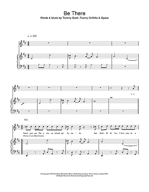 Preview Space Be There Rock sheet music, notes and chords for Piano, Vocal & Guitar, SKU: 19077 sheet music, piano notes, chords, guitar tabs, score, transpose, transcribe, how to play, guide, download, learn, tutorial, progression, song, artist, awards, billboard, mtv, vh1, tour, single, album, release