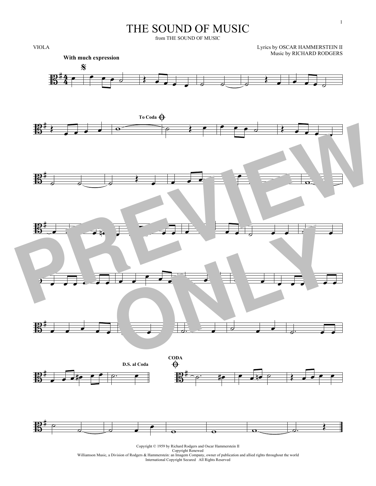 Preview Rodgers & Hammerstein The Sound Of Music Broadway sheet music, notes and chords for Viola, SKU: 191342 sheet music, piano notes, chords, guitar tabs, score, transpose, transcribe, how to play, guide, download, learn, tutorial, progression, song, artist, awards, billboard, mtv, vh1, tour, single, album, release