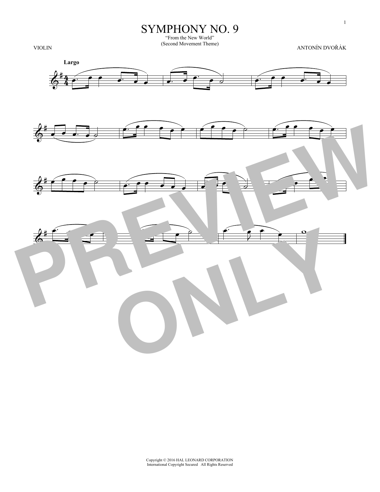 Preview Antonin Dvorak Largo From Symphony No. 9 ( sheet music, piano notes, chords, guitar tabs, score, transpose, transcribe, how to play, guide, download, learn, tutorial, progression, song, artist, awards, billboard, mtv, vh1, tour, single, album, release