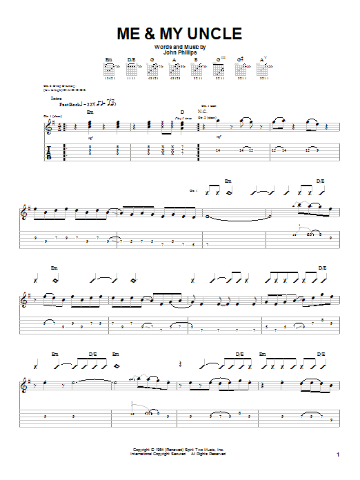 Preview John Denver Me & My Uncle Pop sheet music, notes and chords for Guitar Tab, SKU: 20412 sheet music, piano notes, chords, guitar tabs, score, transpose, transcribe, how to play, guide, download, learn, tutorial, progression, song, artist, awards, billboard, mtv, vh1, tour, single, album, release
