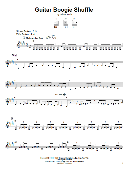 Preview The Virtues Guitar Boogie Shuffle Pop sheet music, notes and chords for Easy Guitar, SKU: 21010 sheet music, piano notes, chords, guitar tabs, score, transpose, transcribe, how to play, guide, download, learn, tutorial, progression, song, artist, awards, billboard, mtv, vh1, tour, single, album, release