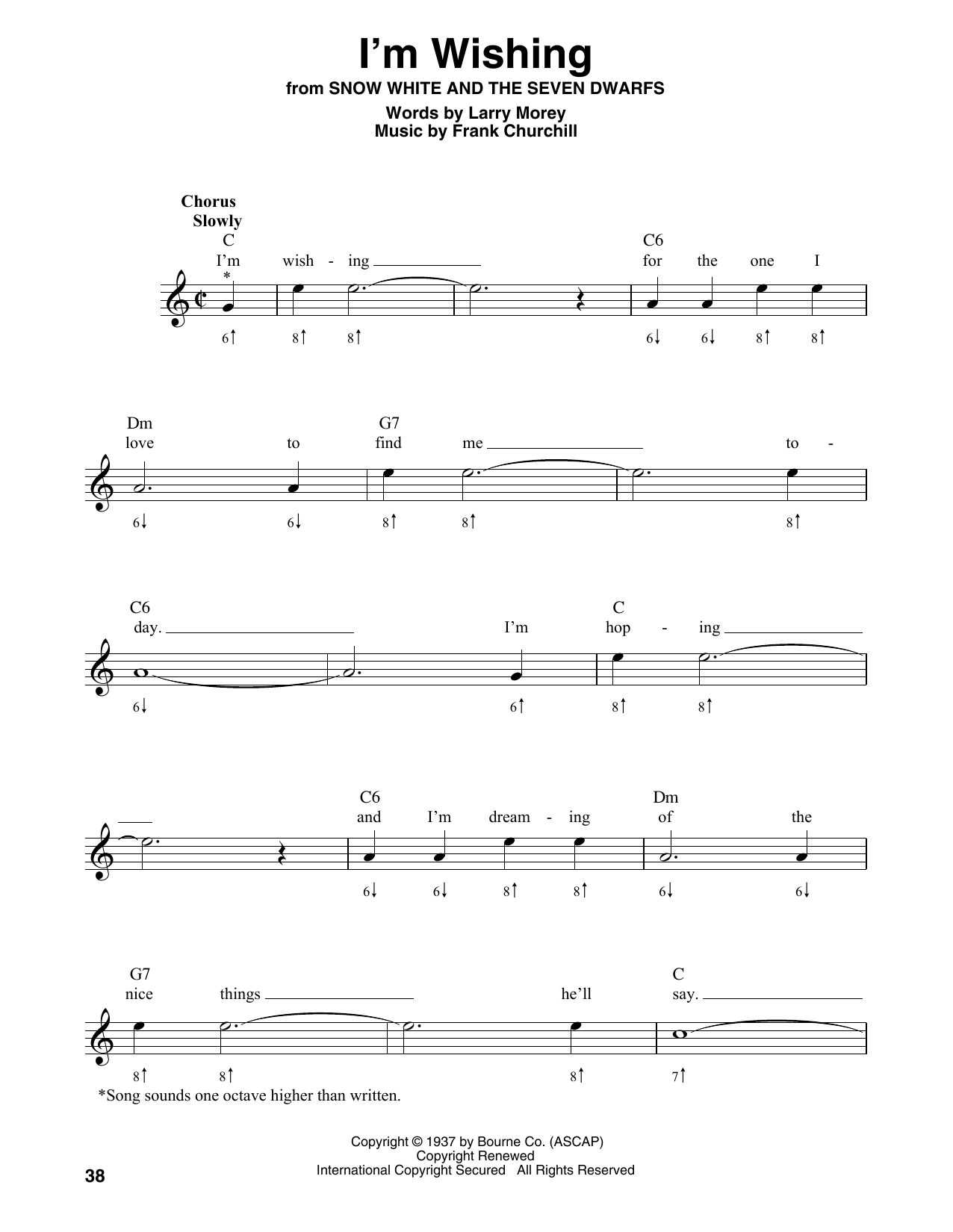 Preview Larry Morey I'm Wishing Children sheet music, notes and chords for Harmonica, SKU: 250214 sheet music, piano notes, chords, guitar tabs, score, transpose, transcribe, how to play, guide, download, learn, tutorial, progression, song, artist, awards, billboard, mtv, vh1, tour, single, album, release