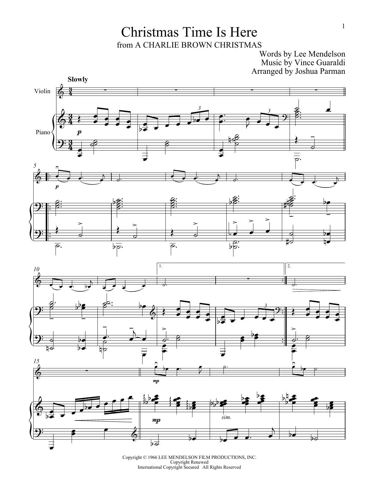 vince guaraldi christmas time is here sheet music notes chords printable classical violin and piano download pdf 251175 - Christmas Time Is Here Sheet Music vince guaraldi christmas time is here sheet music notes chords printable classical violin and piano download pdf 251175 - Christmas Time Is Here Sheet Music