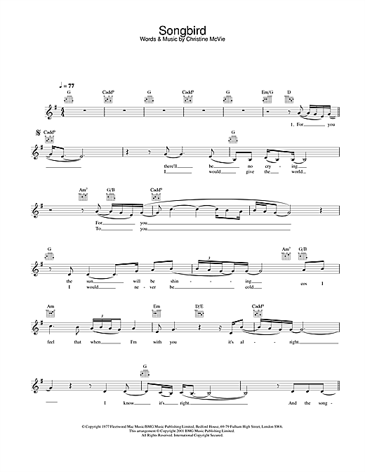 Preview Eva Cassidy Songbird Jazz sheet music, notes and chords for Melody Line, Lyrics & Chords, SKU: 25170 sheet music, piano notes, chords, guitar tabs, score, transpose, transcribe, how to play, guide, download, learn, tutorial, progression, song, artist, awards, billboard, mtv, vh1, tour, single, album, release