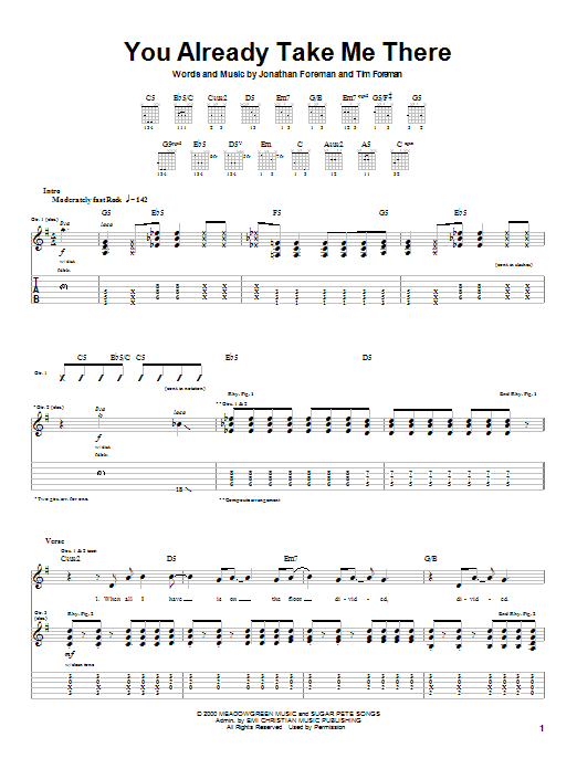 Preview Switchfoot You Already Take Me There Rock sheet music, notes and chords for Guitar Tab, SKU: 25227 sheet music, piano notes, chords, guitar tabs, score, transpose, transcribe, how to play, guide, download, learn, tutorial, progression, song, artist, awards, billboard, mtv, vh1, tour, single, album, release