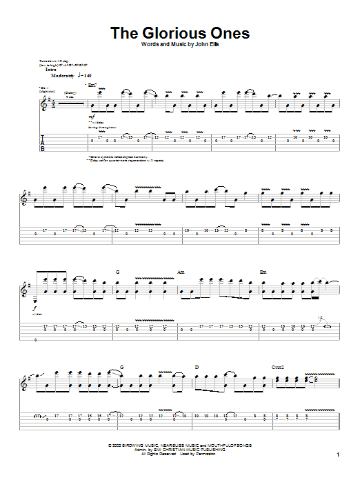 Preview Tree63 The Glorious Ones Rock sheet music, notes and chords for Guitar Tab, SKU: 25241 sheet music, piano notes, chords, guitar tabs, score, transpose, transcribe, how to play, guide, download, learn, tutorial, progression, song, artist, awards, billboard, mtv, vh1, tour, single, album, release