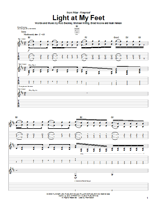 Preview Pillar Light At My Feet Religious sheet music, notes and chords for Guitar Tab, SKU: 25451 sheet music, piano notes, chords, guitar tabs, score, transpose, transcribe, how to play, guide, download, learn, tutorial, progression, song, artist, awards, billboard, mtv, vh1, tour, single, album, release