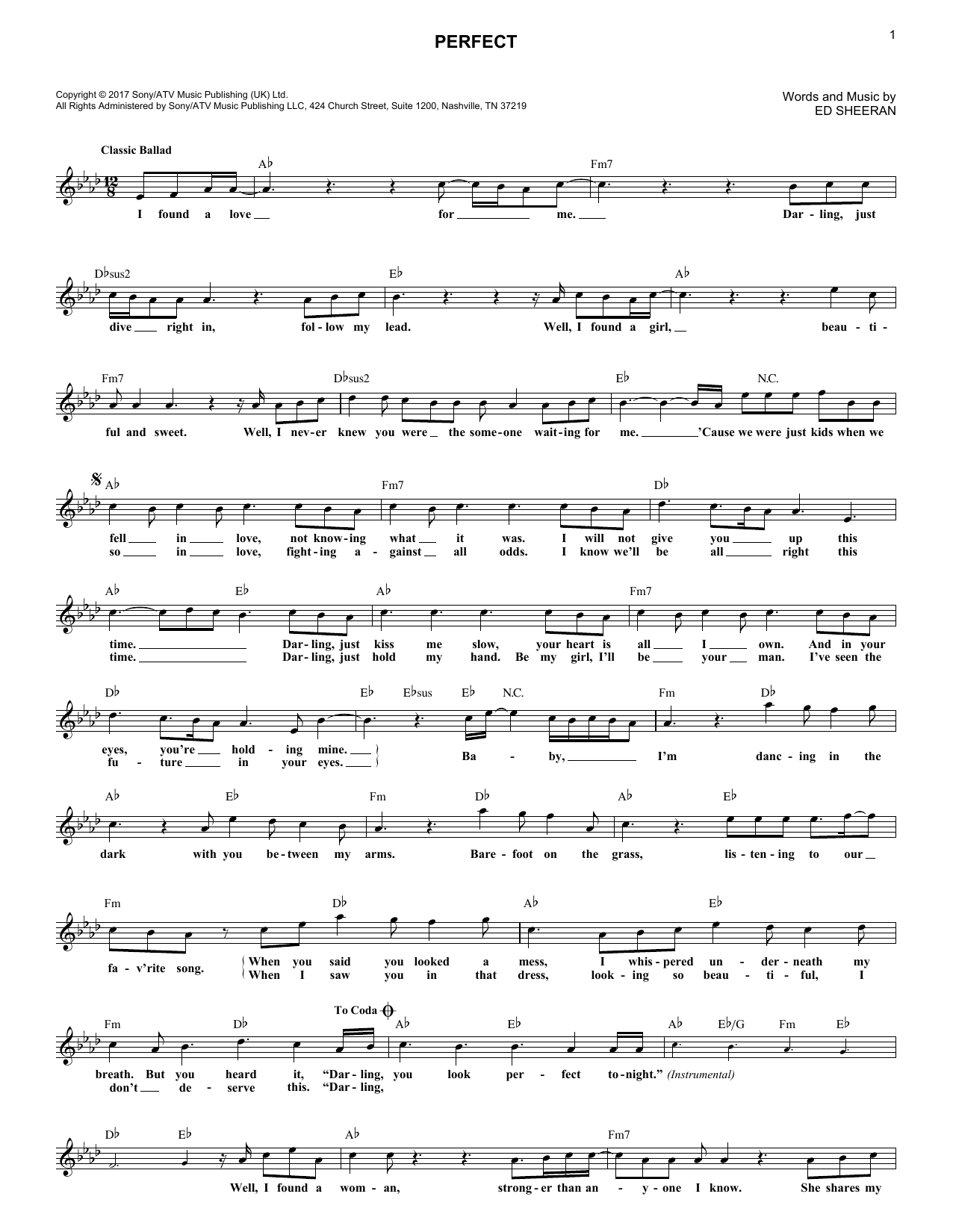 Preview Ed Sheeran Perfect Pop sheet music, notes and chords for Melody Line, Lyrics & Chords, SKU: 254624 sheet music, piano notes, chords, guitar tabs, score, transpose, transcribe, how to play, guide, download, learn, tutorial, progression, song, artist, awards, billboard, mtv, vh1, tour, single, album, release