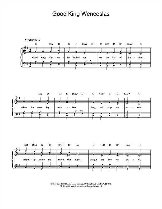 Preview Christmas Carol Good King Wenceslas Folk sheet music, notes and chords for Piano, SKU: 26013 sheet music, piano notes, chords, guitar tabs, score, transpose, transcribe, how to play, guide, download, learn, tutorial, progression, song, artist, awards, billboard, mtv, vh1, tour, single, album, release