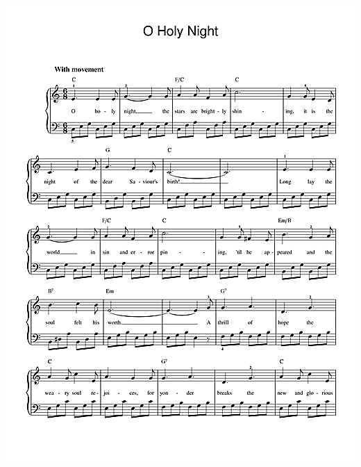 Preview Adolphe Adam O Holy Night Folk sheet music, notes and chords for Piano, SKU: 26025 sheet music, piano notes, chords, guitar tabs, score, transpose, transcribe, how to play, guide, download, learn, tutorial, progression, song, artist, awards, billboard, mtv, vh1, tour, single, album, release