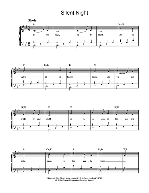 Preview Franz Gruber Silent Night Christmas sheet music, notes and chords for Piano, SKU: 26030 sheet music, piano notes, chords, guitar tabs, score, transpose, transcribe, how to play, guide, download, learn, tutorial, progression, song, artist, awards, billboard, mtv, vh1, tour, single, album, release