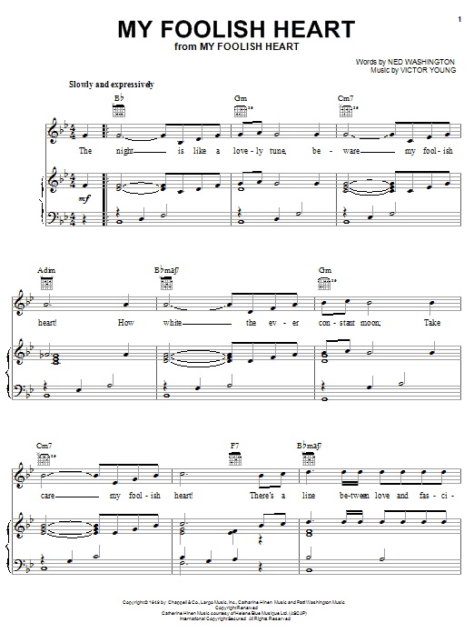 Preview Engelbert Humperdinck My Foolish Heart Jazz sheet music, notes and chords for Piano, Vocal & Guitar (Right-Hand Melody), SKU: 26256 sheet music, piano notes, chords, guitar tabs, score, transpose, transcribe, how to play, guide, download, learn, tutorial, progression, song, artist, awards, billboard, mtv, vh1, tour, single, album, release