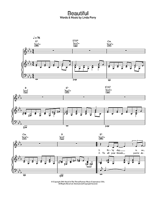 Preview Alex Parks Beautiful Pop sheet music, notes and chords for Piano, Vocal & Guitar, SKU: 26350 sheet music, piano notes, chords, guitar tabs, score, transpose, transcribe, how to play, guide, download, learn, tutorial, progression, song, artist, awards, billboard, mtv, vh1, tour, single, album, release