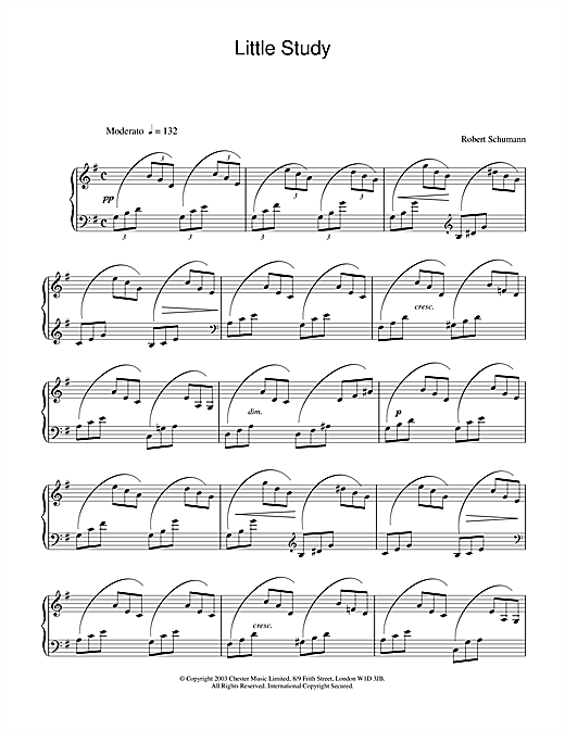 Preview Robert Schumann Little Study Classical sheet music, notes and chords for Piano, SKU: 26481 sheet music, piano notes, chords, guitar tabs, score, transpose, transcribe, how to play, guide, download, learn, tutorial, progression, song, artist, awards, billboard, mtv, vh1, tour, single, album, release